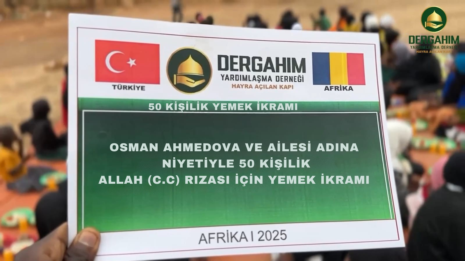 Afrika Yemek Yardımı
